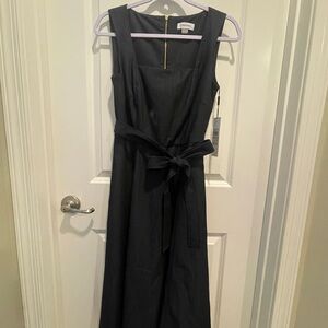 Calvin Klein Charcoal Midi Dress